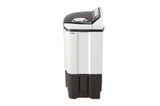 LG 8.5kg 5-Star Semi-Automatic Top Load Washing Machine, Roller Jet Pulsator, Rat Away Technology, Wind Jet Dry, Collar Scrubber, 6.0kg Spin Capacity, Rust Free Plastic Base, 4 Unidirectional Wheels (P8525SGAZ.ADGQEIL, Dark Grey)