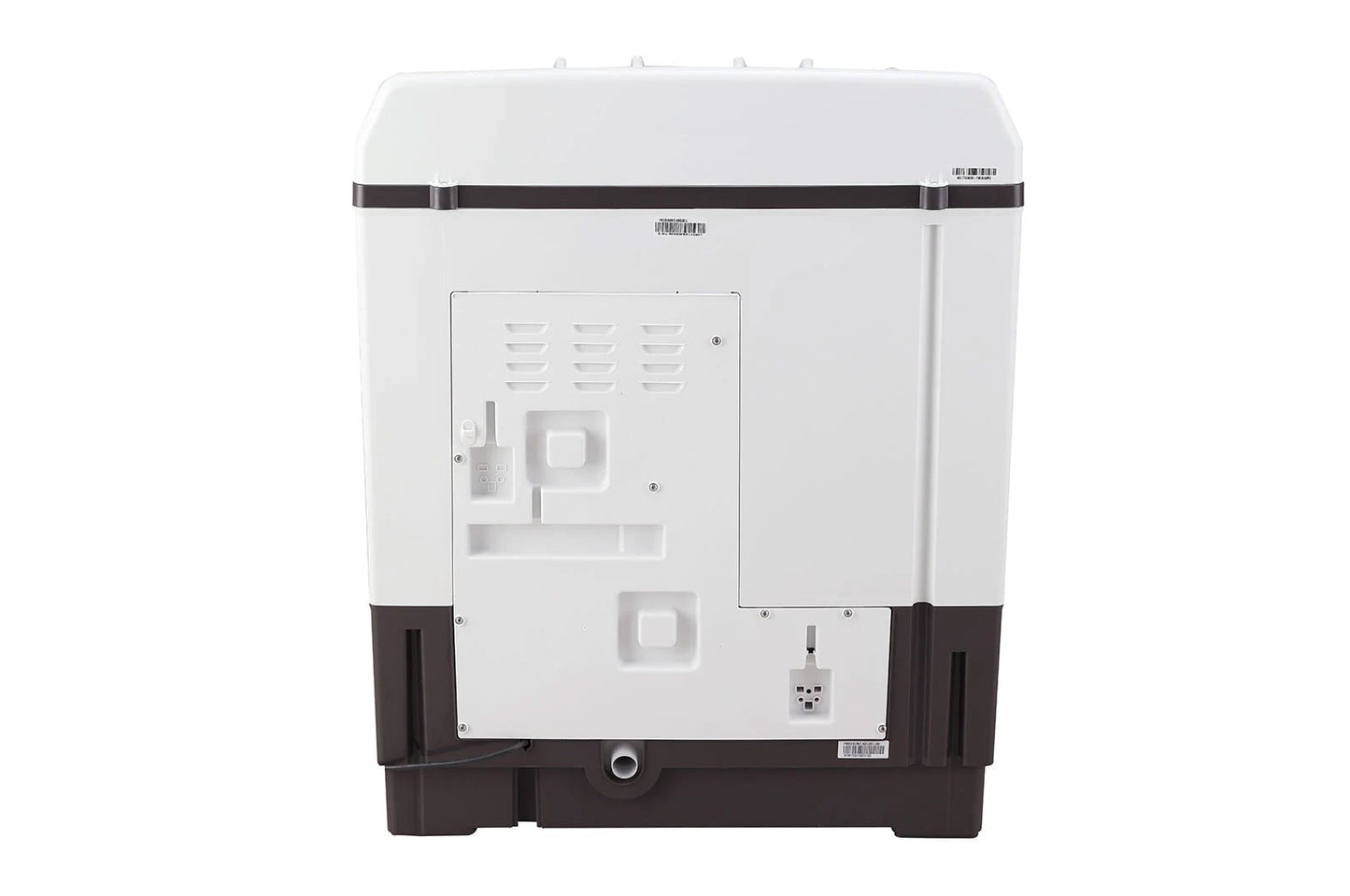 LG 8.5kg 5-Star Semi-Automatic Top Load Washing Machine, Roller Jet Pulsator, Rat Away Technology, Wind Jet Dry, Collar Scrubber, 6.0kg Spin Capacity, Rust Free Plastic Base, 4 Unidirectional Wheels (P8525SGAZ.ADGQEIL, Dark Grey)