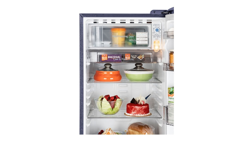 LG 185 L 5-Star Smart Inverter Single Door Refrigerator (Royal Glory, Base Stand Drawer), GLD1956ZARG.ARGZEBN