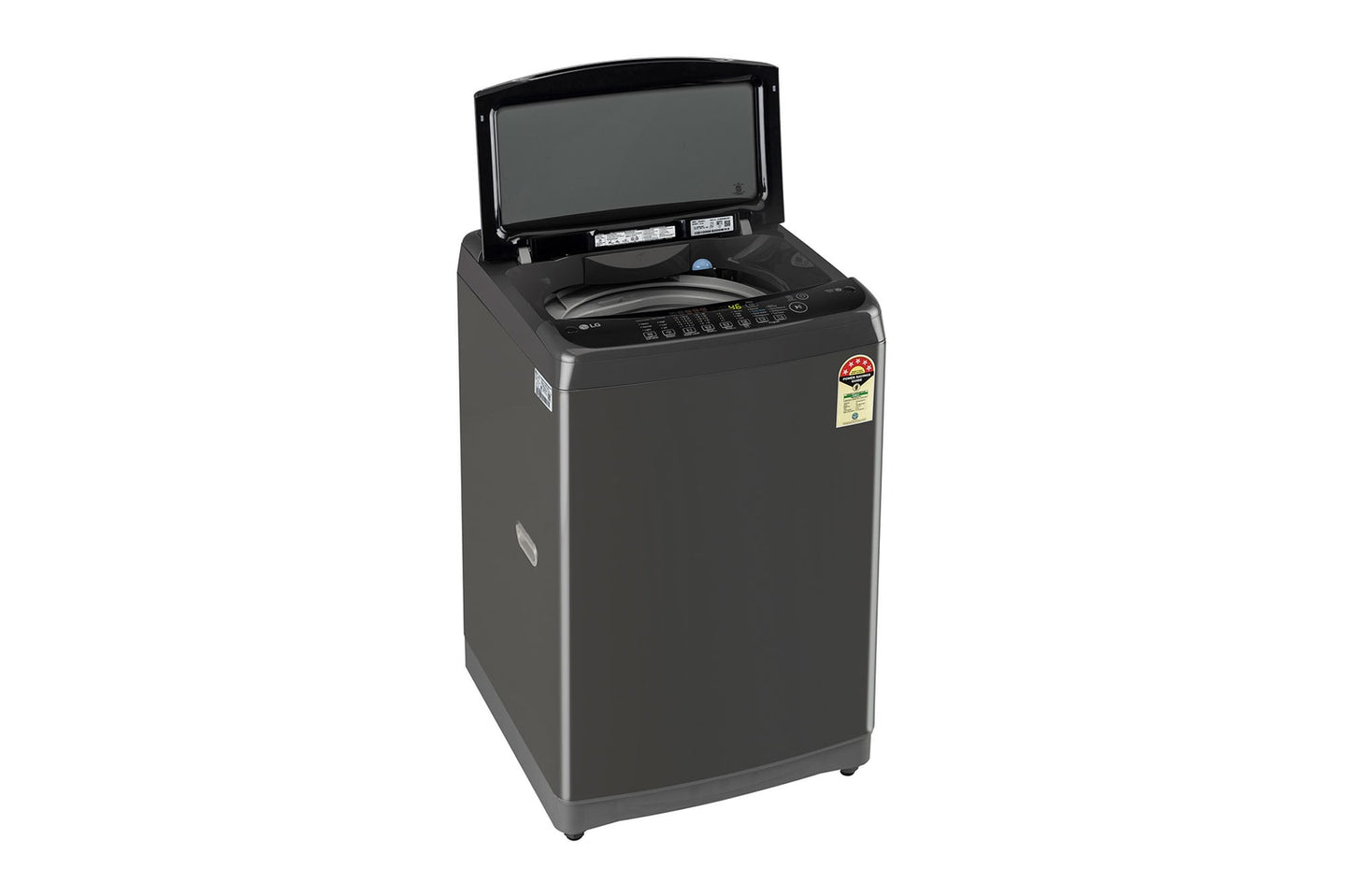 LG 12 kg 5 Star Inverter Fully Automatic Top Load Washing Machine (T12SJMB1Z, Smart Inverter Motor, Middle Black)