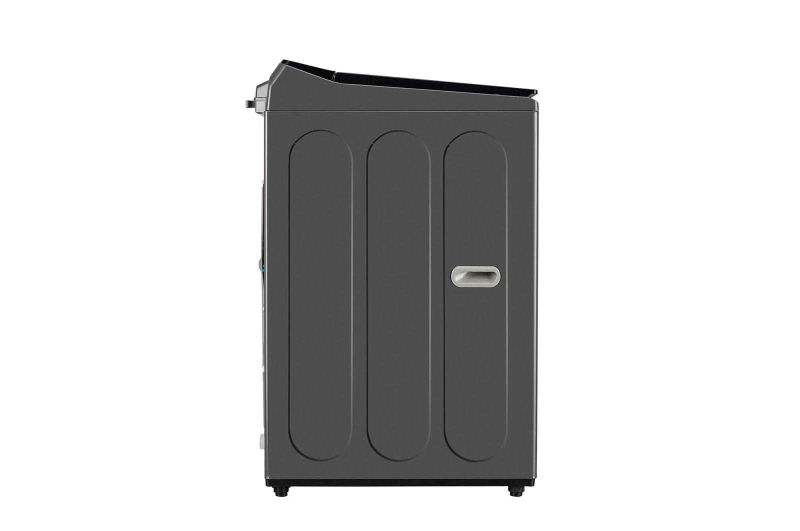 LG 9.0 kg 5 Star TurboDrum Top Load Washing Machine with Smart Diagnosis, Tempered Glass Lid, Soft Closing Door, Quick Wash, Aqua Reserve, Middle Black, T90KMMB3Z