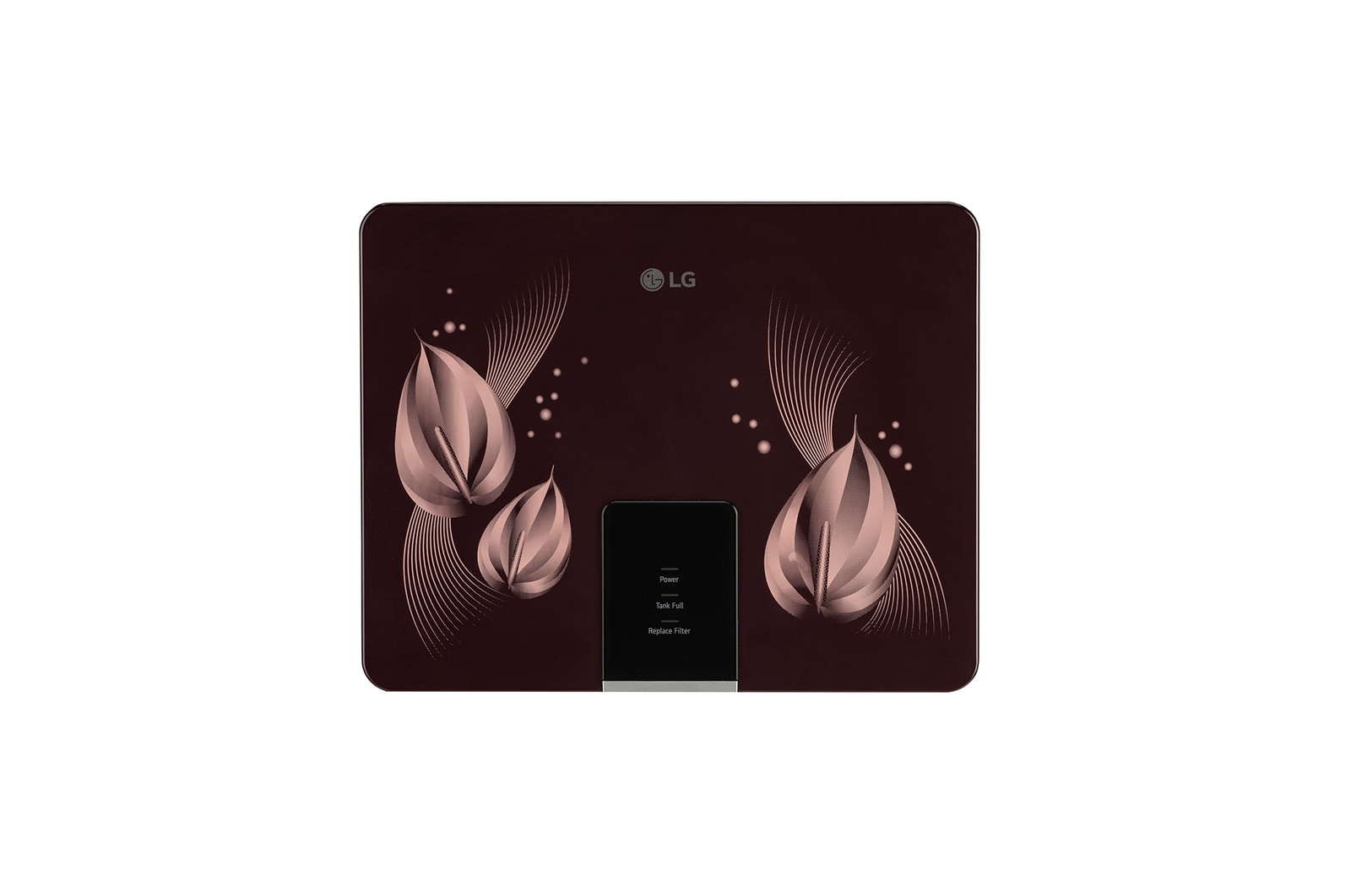 LG Crimson Red RO Water Purifier with 8L Dual Protection Stainless Steel Tank & Mineral Booster - Your family's health, protected by LG- WW146RTLC