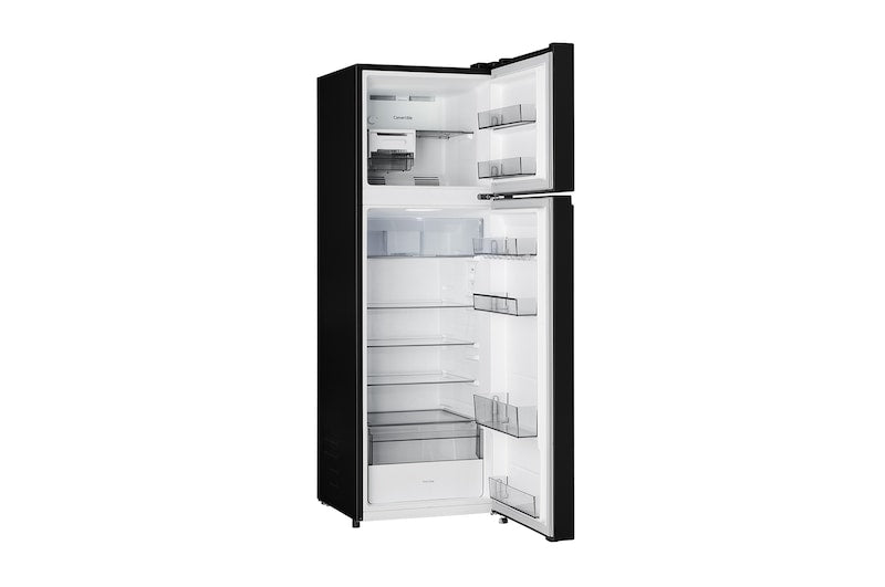 LG 276L 3-Star Convertible Double Door Refrigerator | Smart Inverter Compressor | Multi Air Flow | Auto Smart Connect | Frost Free Top Mount Refrigerator (GLT2836XWOB.AOBZEBN, Onyx Black)