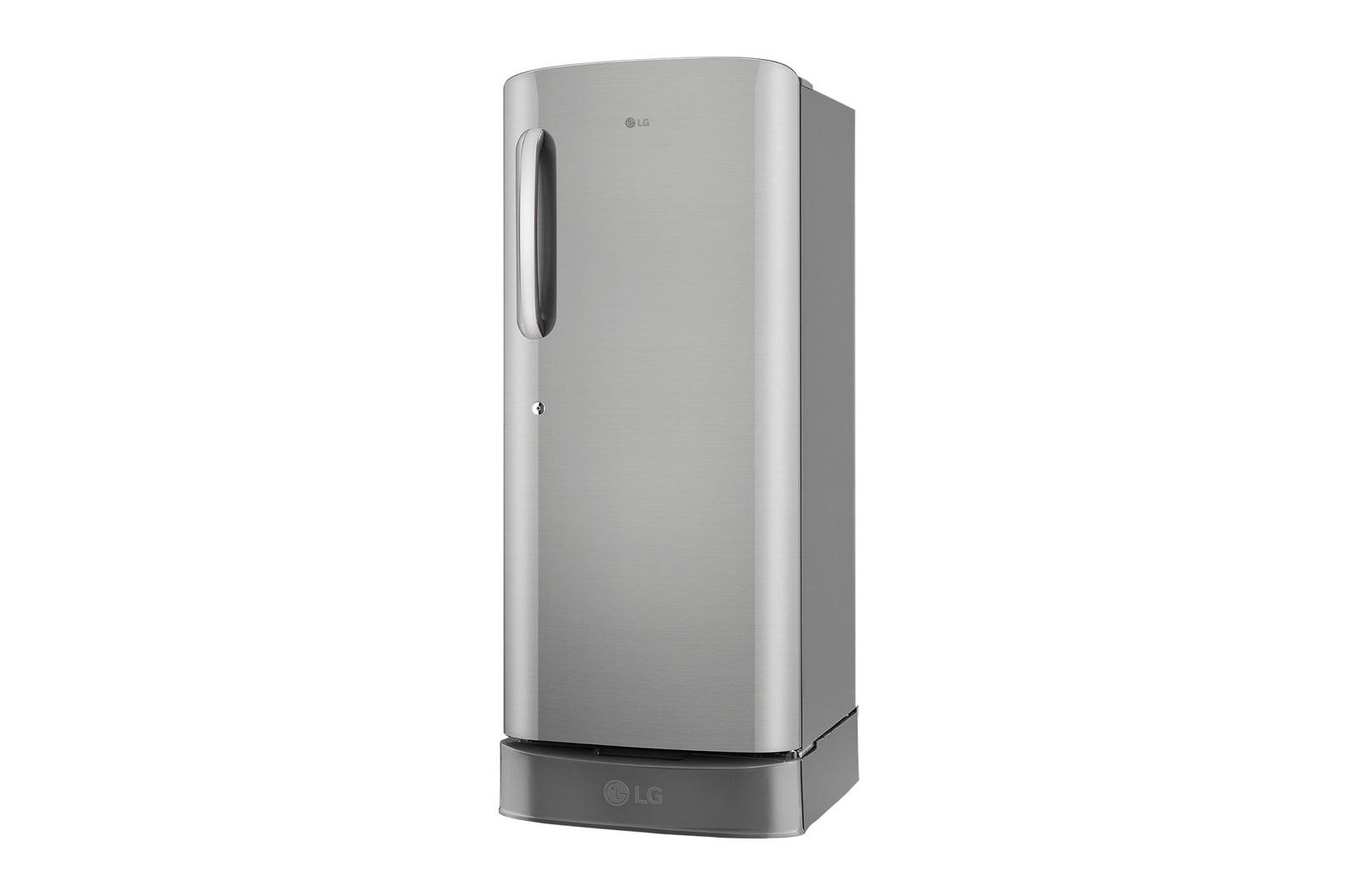 LG 224L 5-Star Smart Inverter Direct Cool Single Door Refrigerator,Tempered Glass Shelves, Moist Balance Crisper, Large 27L Freezer, 118 kWh Annual Consumption, Ariana Handle- (GL-D2356ZAPZ, Shiny Steel)