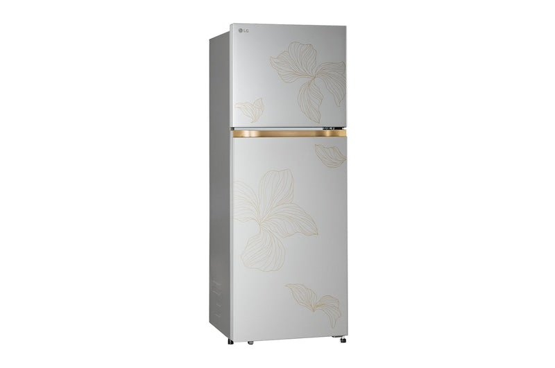 LG 251L 2-Star Frost Free Convertible Double Door Refrigerator | Smart Inverter Compressor | Smart Mode All-Season Cooling | Auto Smart Connect | Express Freeze (GLT2526WWRI.ARIZEBN)
