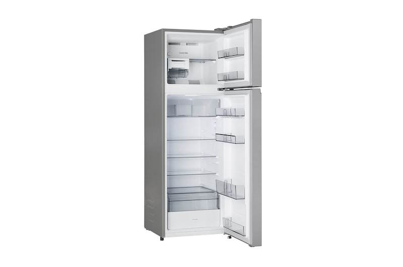 LG 276L 3-Star Convertible Double Door Refrigerator | Smart Inverter Compressor | Multi Air Flow | Auto Smart Connect | Frost Free Top Mount Fridge. (GLT2836XWPZ.APZZEBN, Shiny Steel/Premium Finish)