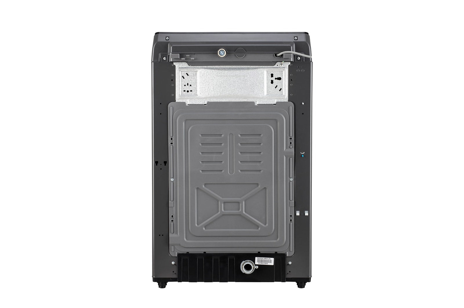 LG 8.0 kg 5 Star TurboDrum Top Load Washing Machine with Smart Diagnosis, Tempered Glass Lid, Soft Closing Door, Quick Wash, Child Lock, Middle Black,T80KMMB3Z