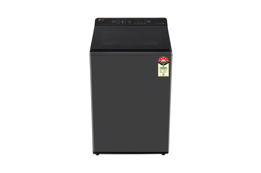 LG 8.0 kg 5 Star TurboDrum Top Load Washing Machine with Smart Diagnosis, Tempered Glass Lid, Soft Closing Door, Quick Wash, Child Lock, Middle Black,T80KMMB3Z