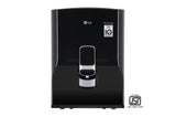 LG RO Water Purifier | Dual Protection Stainless Steel Tank with 10-Year Warranty | Multi-Stage Filtration with Digital Sterilizing Care | 8L Capacity | Wall Mountable | Sleek Solid Black Design | Room Temperature Purified Water-WW132NF