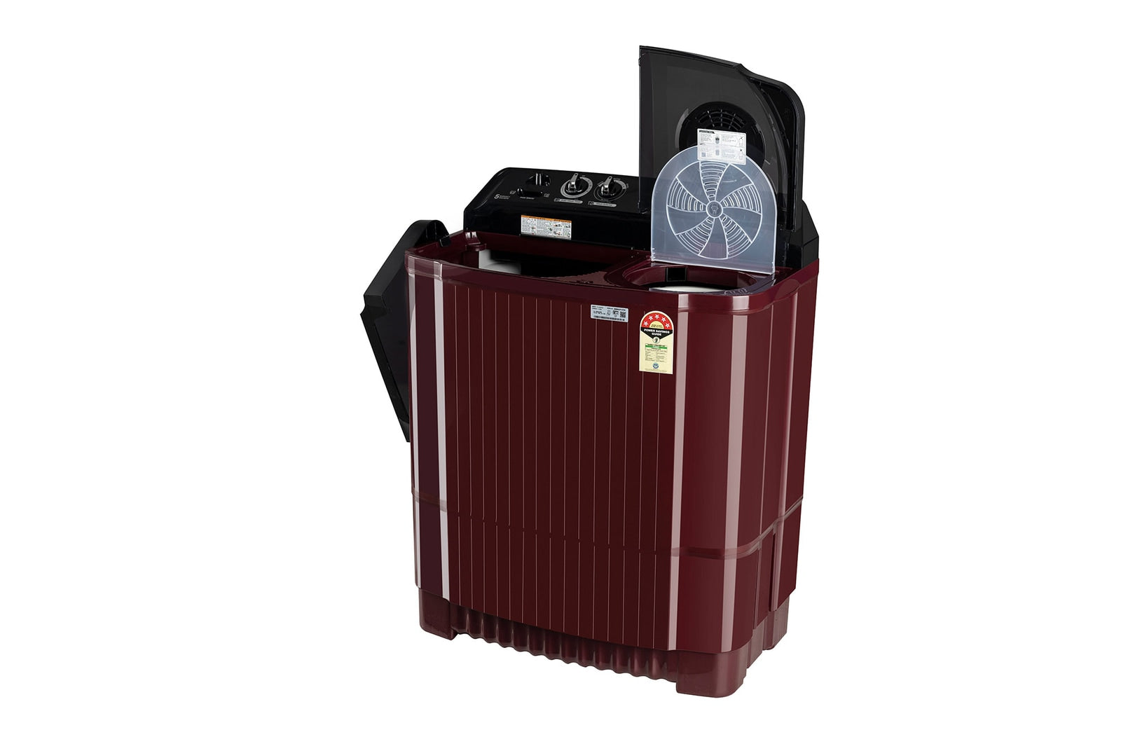 LG 11.5 kg, Semi-Automatic Washing Machine with Collar Scrubber & Rat Away Technology- (P115ASDAZ)