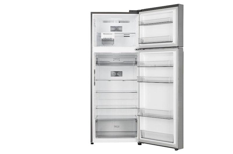 LG 466 Litres 2 Star Frost Free Double Door Smart Wifi Enabled Convertible Refrigerator with Fresh 0 Zone (GLT4626TEBM.DBMZEBN, Black Mirror) (2026 Model)