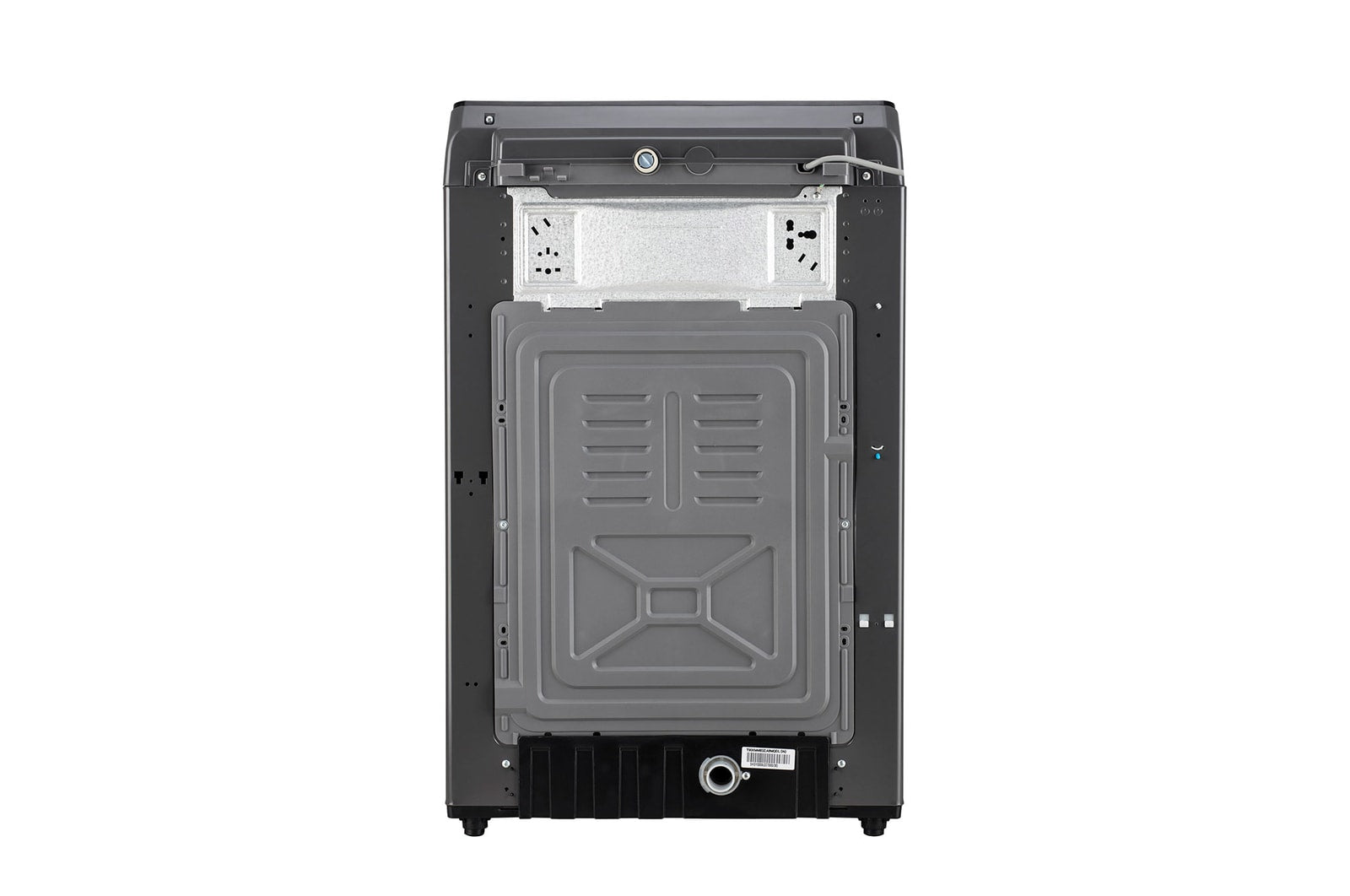 LG 9.0 kg 5 Star TurboDrum Top Load Washing Machine with Smart Diagnosis, Tempered Glass Lid, Soft Closing Door, Quick Wash, Aqua Reserve, Middle Black, T90KMMB3Z