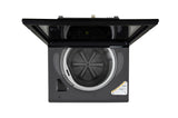 LG 9.0 kg 5 Star TurboDrum Top Load Washing Machine with Smart Diagnosis, Tempered Glass Lid, Soft Closing Door, Quick Wash, Aqua Reserve, Middle Black, T90KMMB3Z