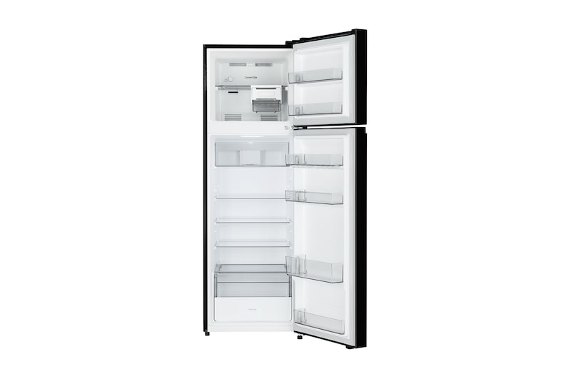 LG 276L 3-Star Convertible Double Door Refrigerator | Smart Inverter Compressor | Multi Air Flow | Auto Smart Connect | Frost Free Top Mount Refrigerator (GLT2836XWOB.AOBZEBN, Onyx Black)