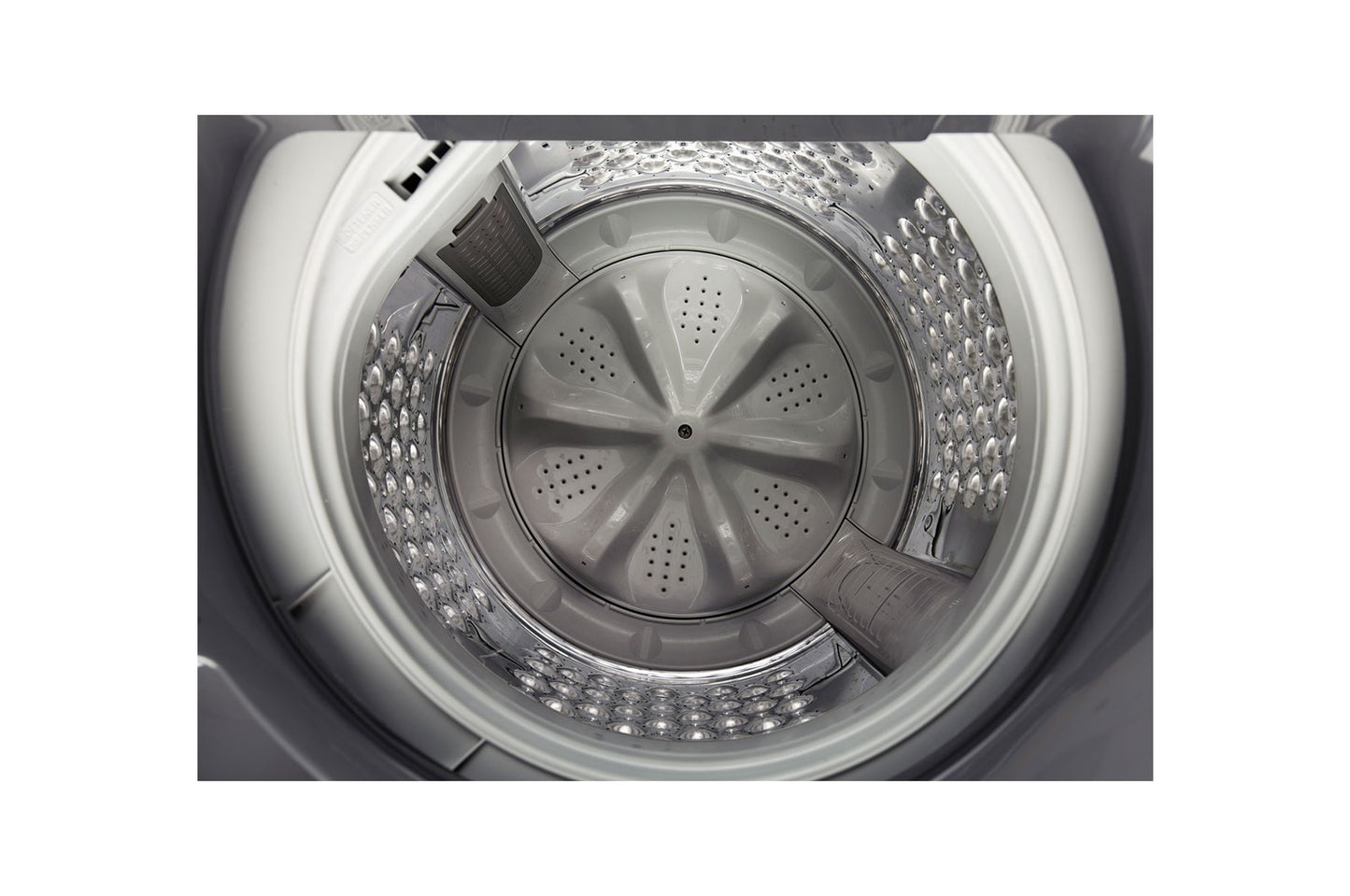 LG 9.0 kg 5 Star TurboDrum Top Load Washing Machine with Smart Diagnosis, Tempered Glass Lid, Soft Closing Door, Quick Wash, Aqua Reserve, Middle Black, T90KMMB3Z
