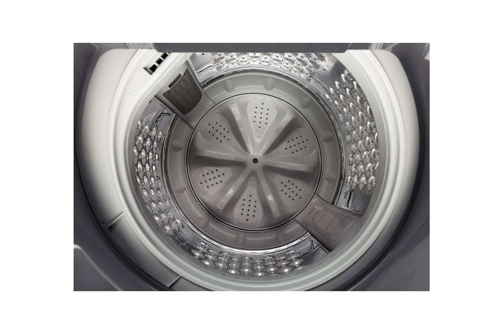 LG 9.0 kg 5 Star TurboDrum Top Load Washing Machine with Smart Diagnosis, Tempered Glass Lid, Soft Closing Door, Quick Wash, Aqua Reserve, Middle Black, T90KMMB3Z
