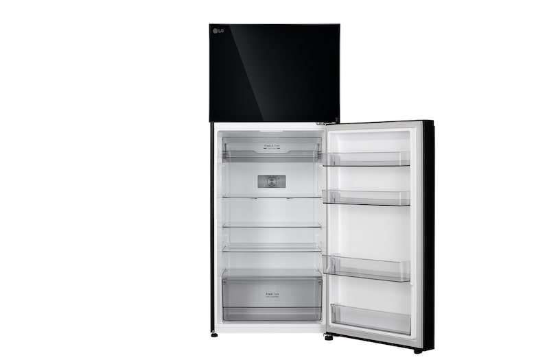 LG 398L 2-Star Frost Free Convertible Double Door Refrigerator| Smart Inverter Compressor | AI ThinQ Wi-Fi Enabled | Multi Air Flow Cooling | Auto Smart Connect | Fresh 0 Zone (GLT4026SNBM.DBMZEBN, Black Mirror)