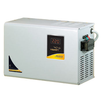 V-Guard VND 400 Plus AC Stabilizer (12A) | Metal Body, 150V-285V Range, 3-Minute ITDS | For 1.5 Ton ACs & 18000 BTU/Hour Units