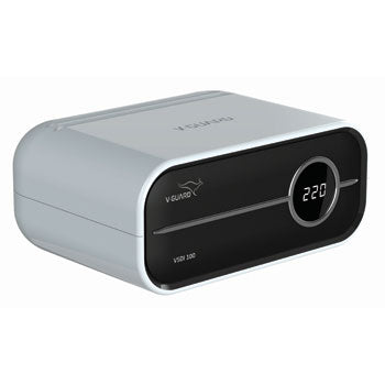 V-Guard VSDI 100 Digital Stabilizer (4A) for Inverter Refrigerator/Deep Freezer | 120V-280V Range, 5-Year Warranty, 3-Minute Initial Time Delay