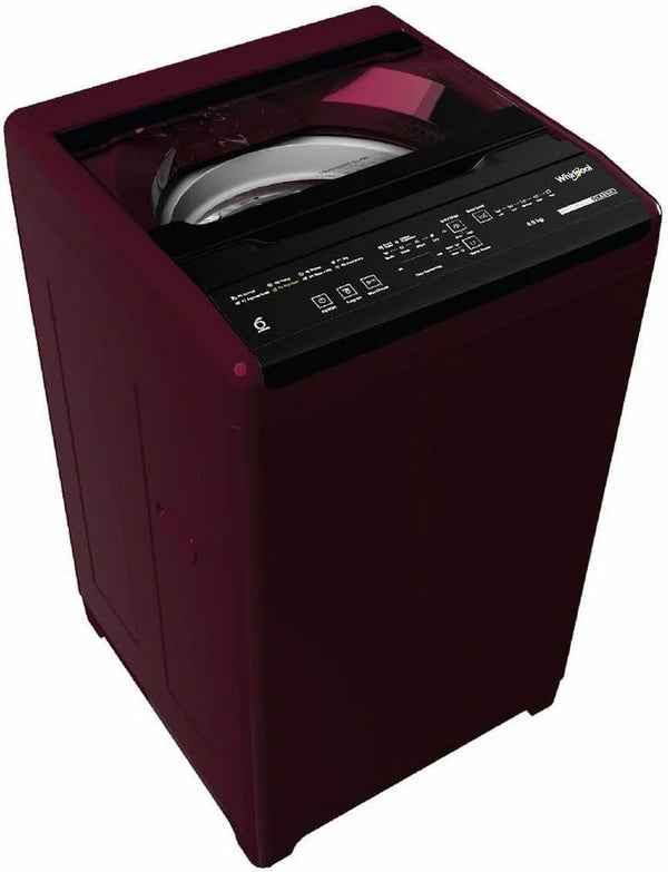 Whirlpool 6.5 kg Fully Automatic Top Load Washing Machine Red  (WM Classic 6.5 Genx Rosewood Wine 5 Star rating 10YMW (31466))
